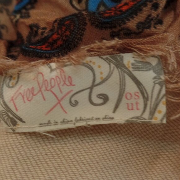 Free People Iconic Print Bandana Scarf Paisley - Picture 10 of 10